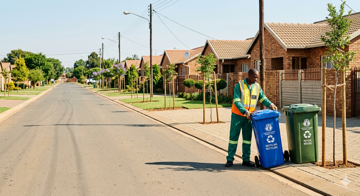 Municipality worker sector visual